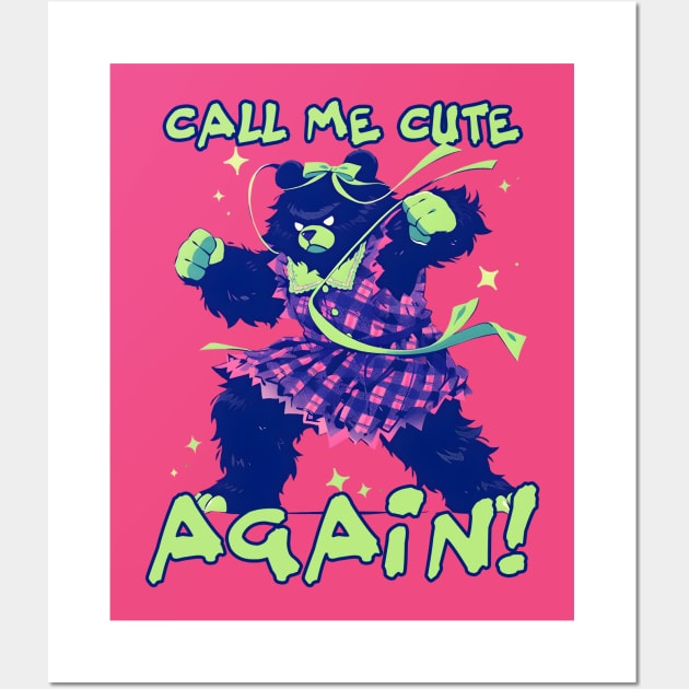 Call Me Cute AGAIN! Wall Art by The Digital Den